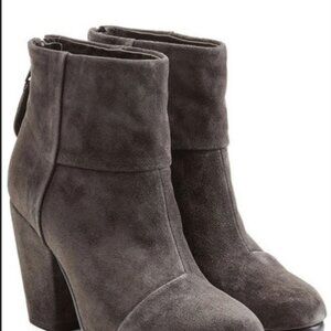 NIB Rag & Bone Classic Newbury asphault suede boot 40 9